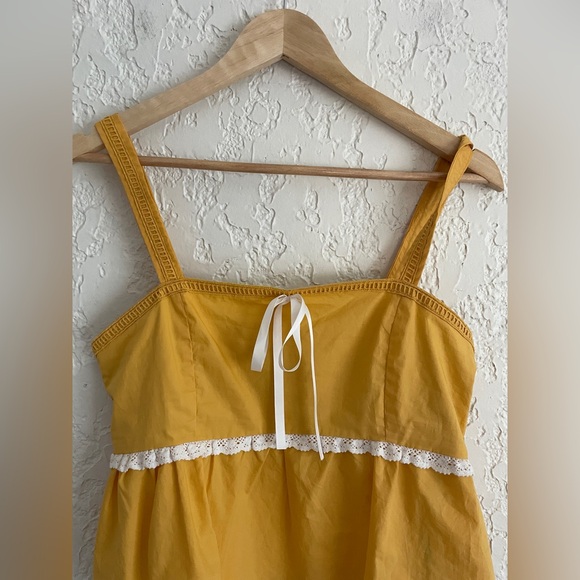 RARE Vintage Y2K Forever 21 Fairy Lace Trim Babydoll Top - Picture 3 of 6